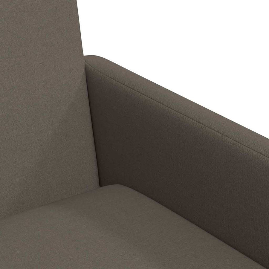 Eetstoelen met wielen 2 pcs Lichtgrijs 57 x 67 x 95 cm Linnen