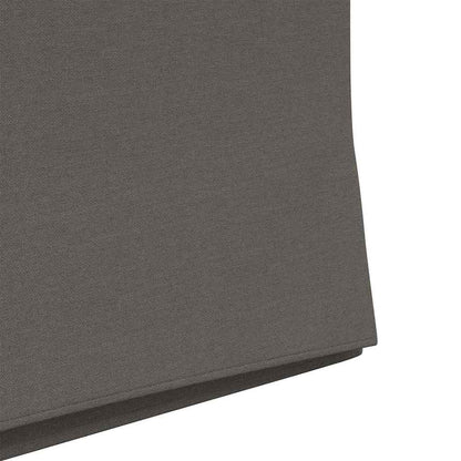 Eetstoelen met wielen 2 pcs Lichtgrijs 57 x 67 x 95 cm Linnen