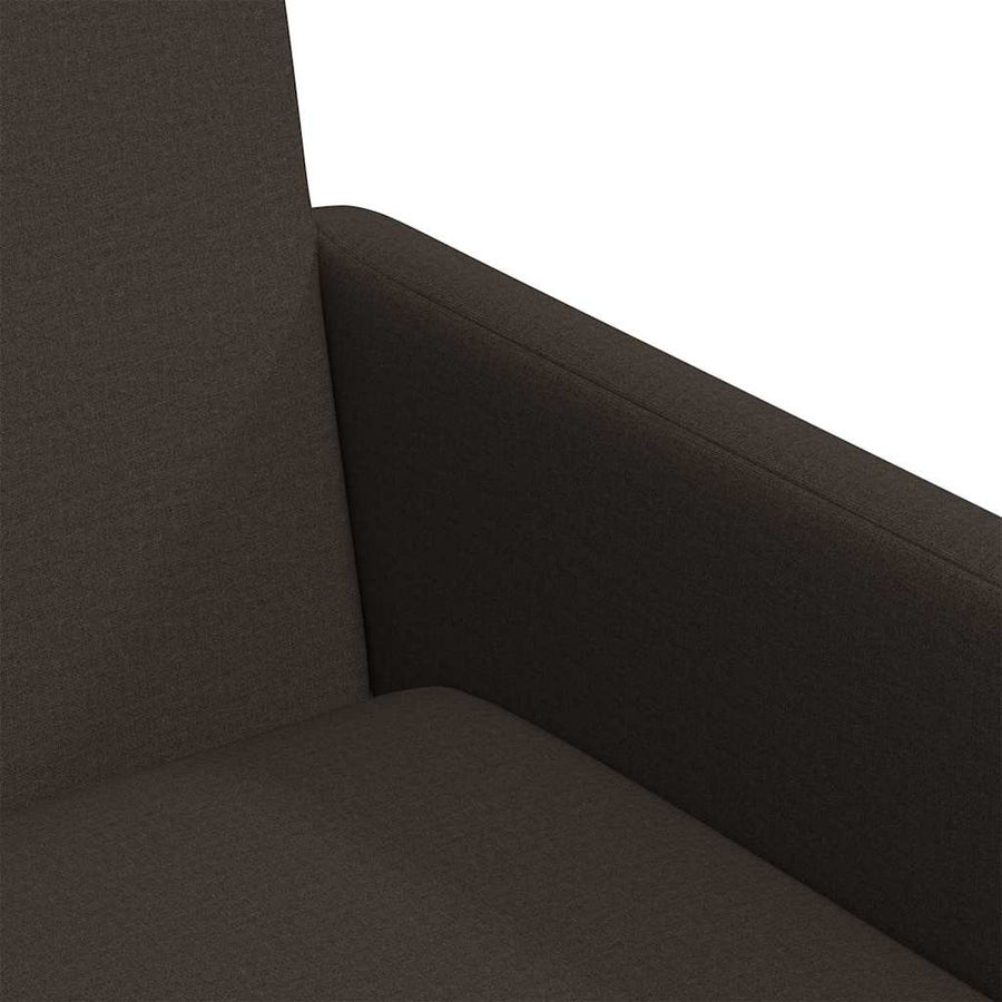 Eetstoelen met wielen 2 pcs Donkergrijs 57 x 67 x 95 cm Linnen