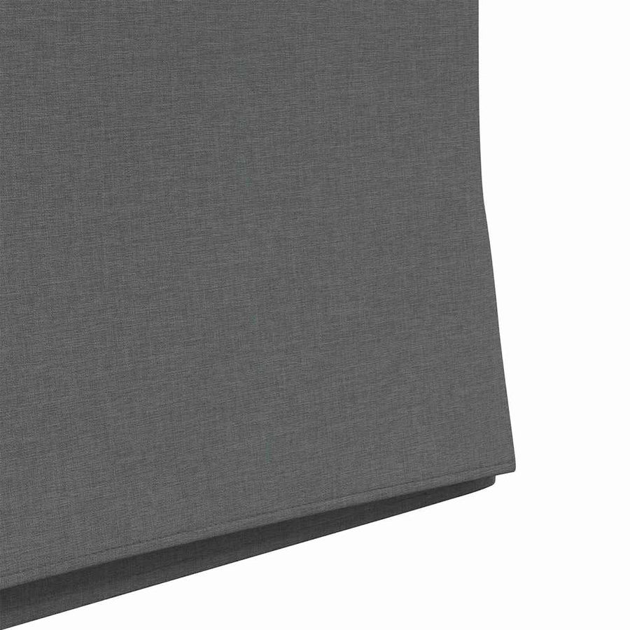 Eetstoelen 2 pcs Donkergrijs 57 x 67 x 95 cm Stof