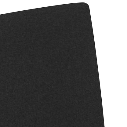 Eetstoelen 2 pcs Zwart 57 x 67 x 95 cm Stof