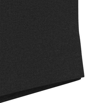 Eetstoelen 2 pcs Zwart 57 x 67 x 95 cm Stof