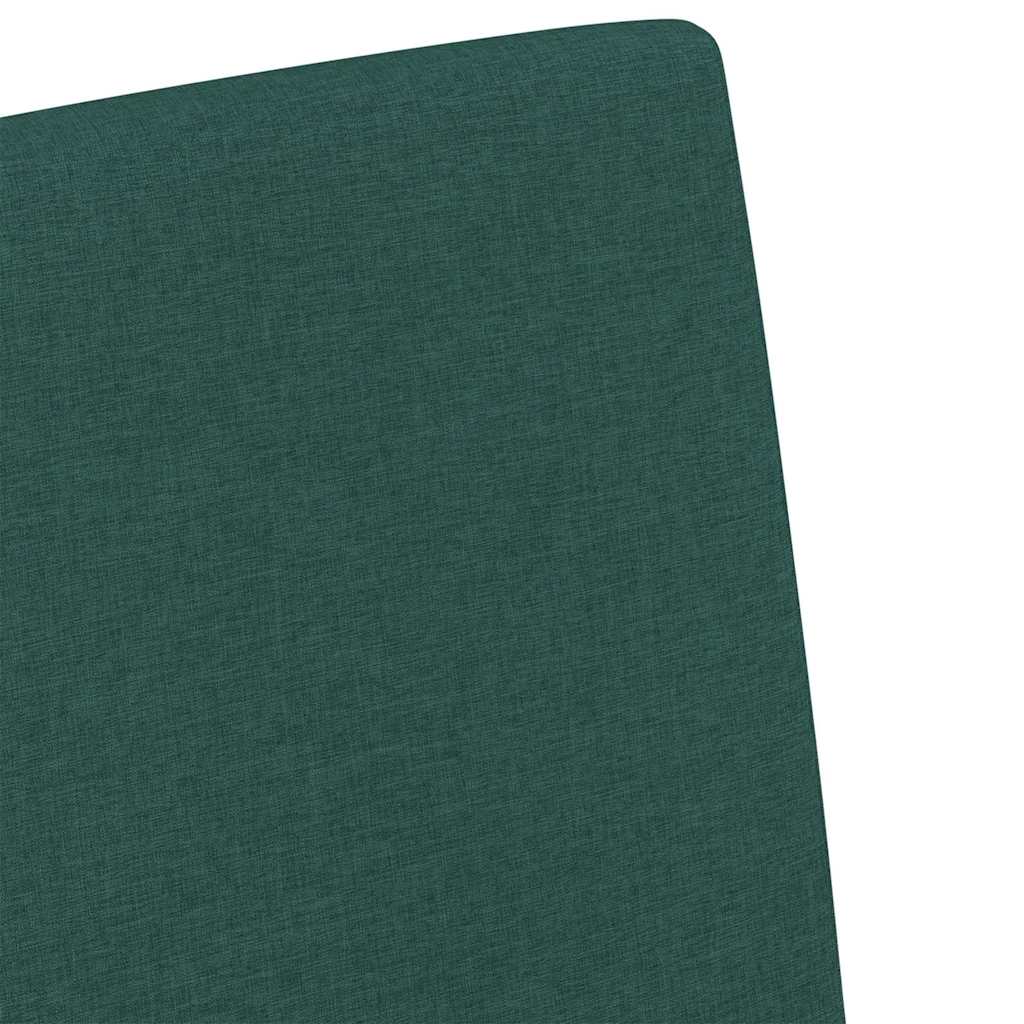 Eetstoelen 2 pcs Donkergroen 57 x 67 x 95 cm Stof