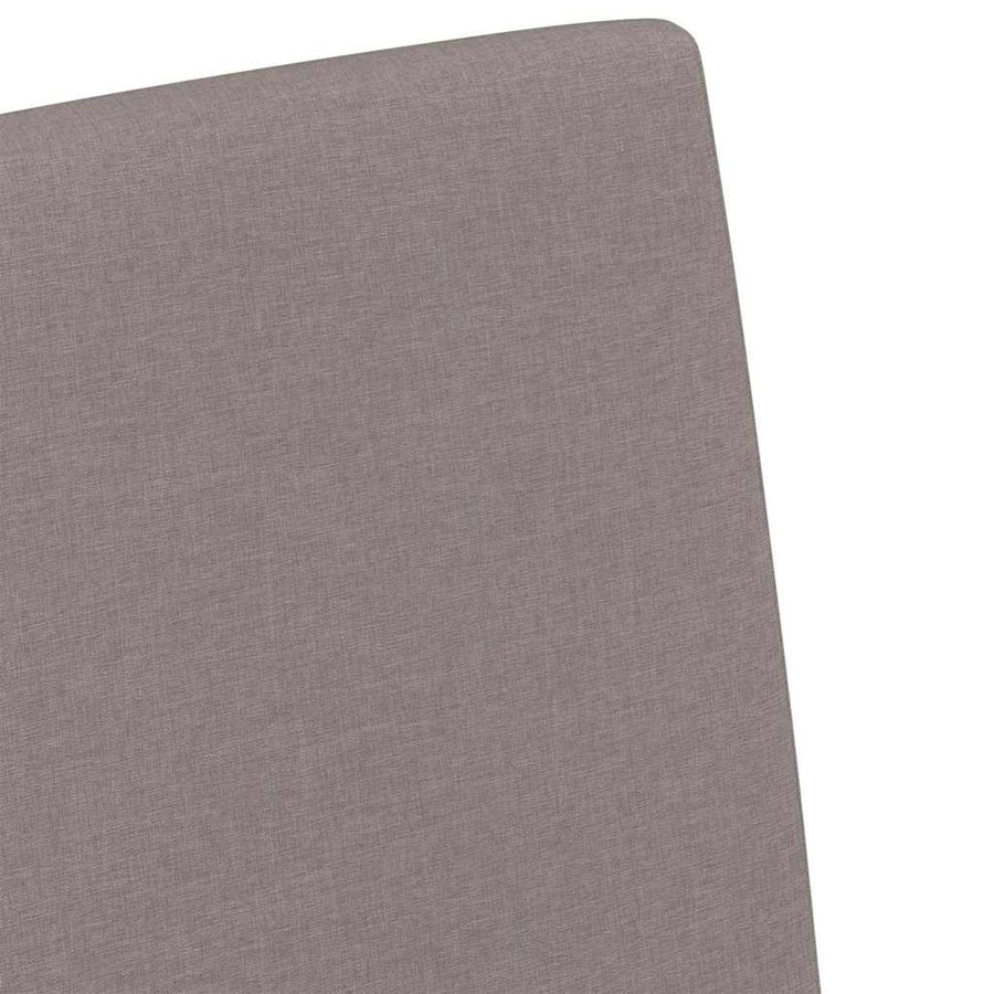 Eetstoelen 2 pcs Taupe 57 x 67 x 95 cm Stof