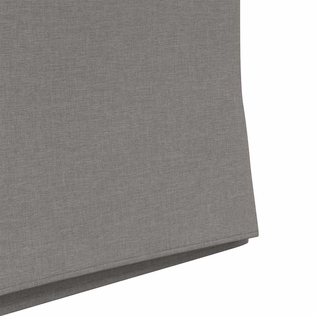Eetstoelen 2 pcs Taupe 57 x 67 x 95 cm Stof