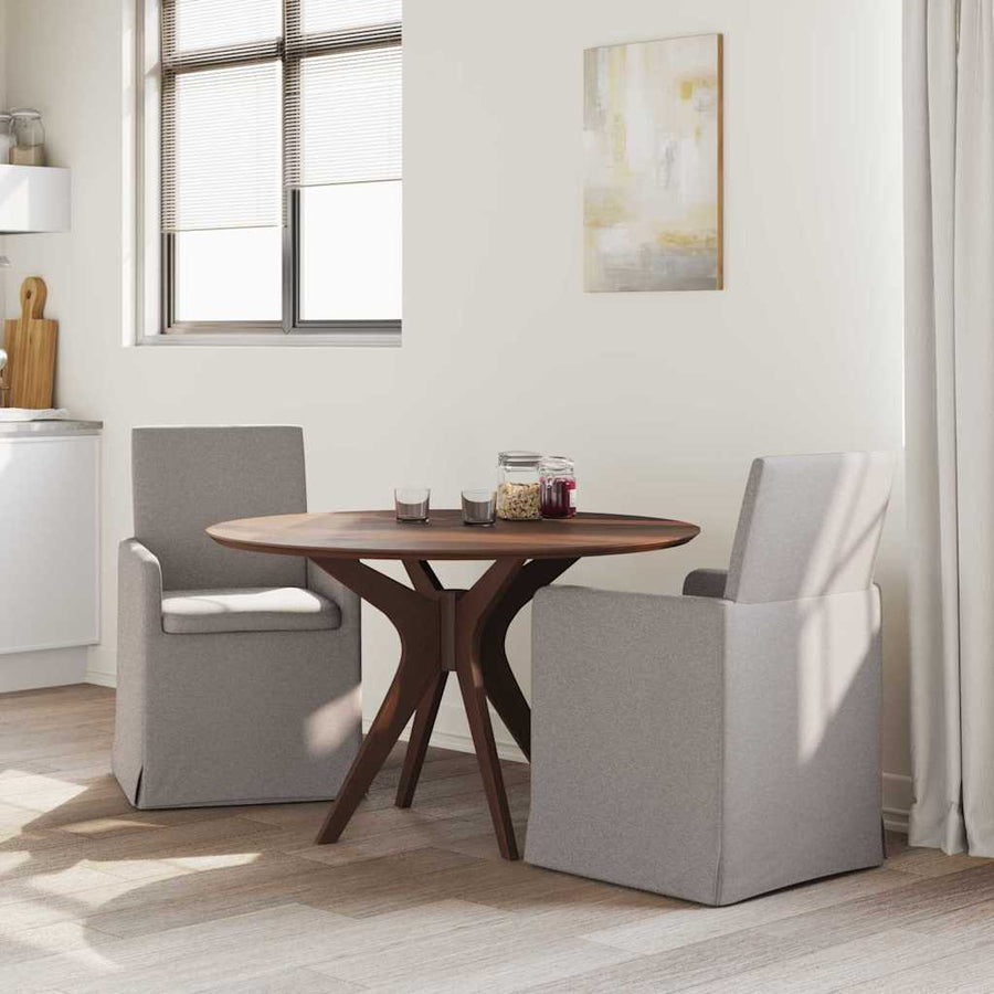 Eetstoelen 2 pcs Taupe 57 x 67 x 95 cm Stof