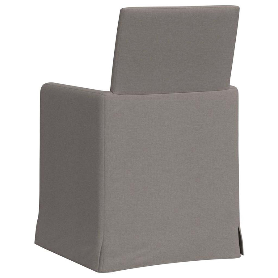 Eetstoelen 2 pcs Taupe 57 x 67 x 95 cm Stof