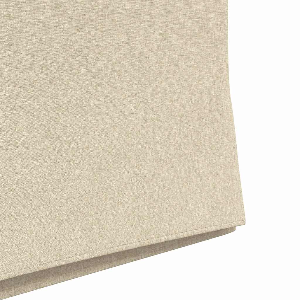 Eetstoelen 2 pcs Crème 57 x 67 x 95 cm Stof