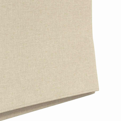 Eetstoelen 2 pcs Crème 57 x 67 x 95 cm Stof