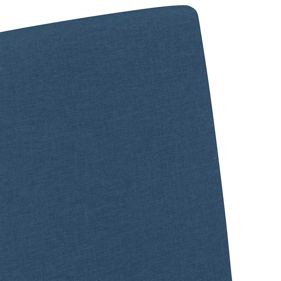 Eetstoelen 2 pcs Blauw 57 x 67 x 95 cm Stof