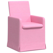 Eetstoelen 2 pcs Roze 57 x 67 x 95 cm Stof