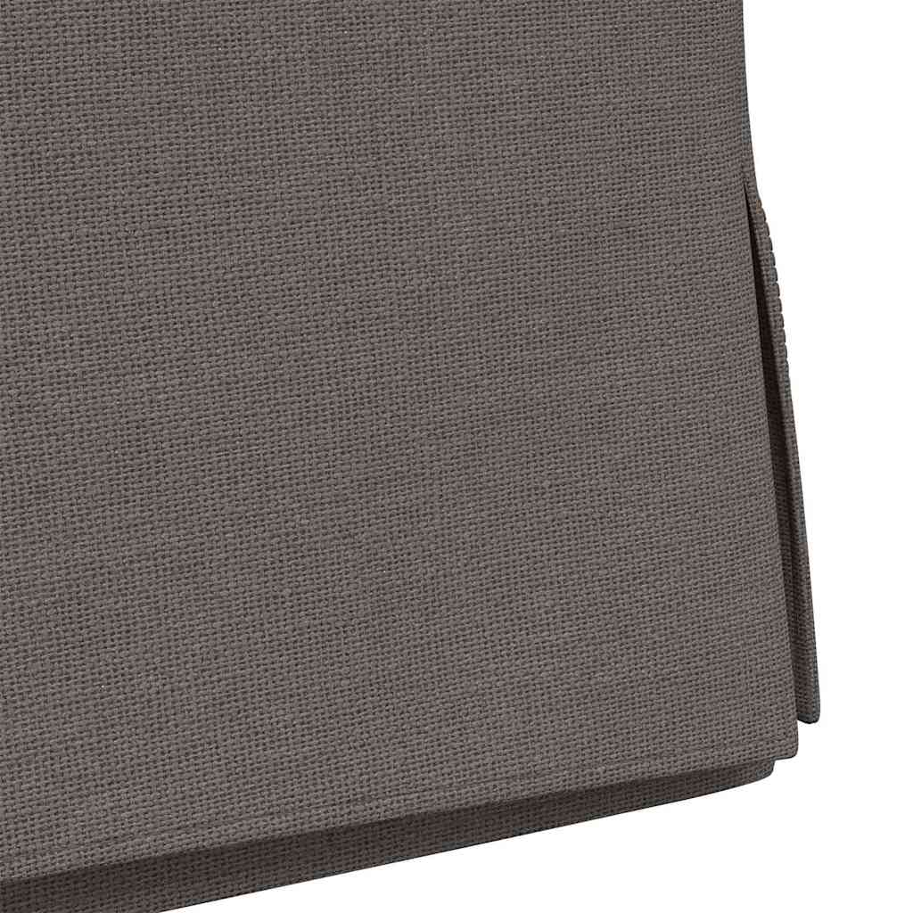 Eetstoelen 2 pcs Lichtgrijs 57 x 67 x 98 cm Linnen