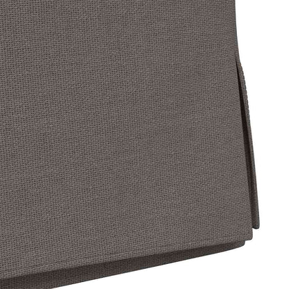 Eetstoelen 2 pcs Lichtgrijs 57 x 67 x 98 cm Linnen