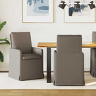 Dining Chairs 2 pcs Light Grey 57 x 67 x 98 cm Linen