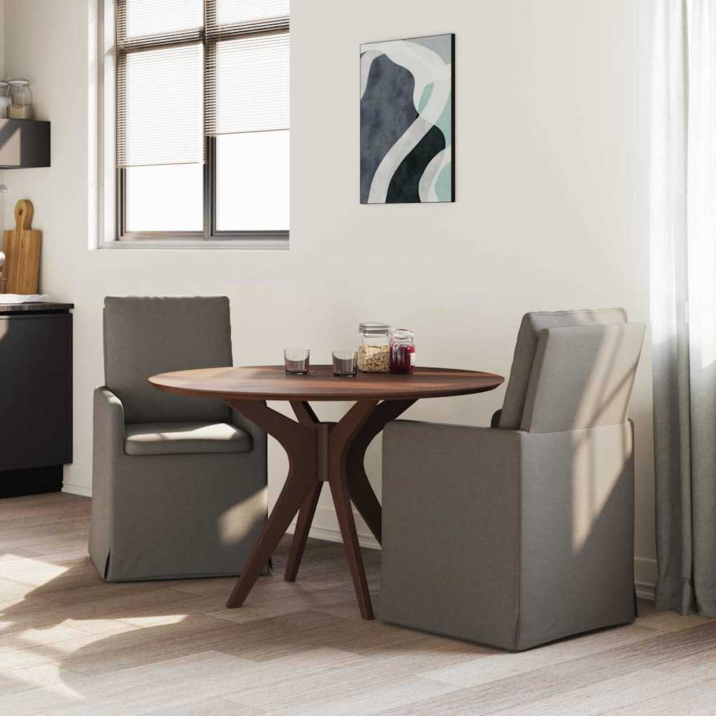Eetstoelen 2 pcs Lichtgrijs 57 x 67 x 98 cm Linnen