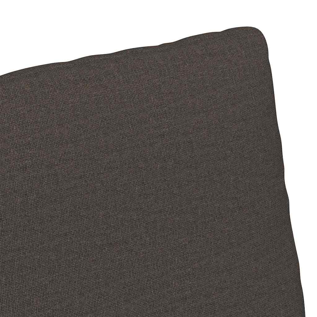 Eetstoelen 2 pcs Donkergrijs 57 x 67 x 98 cm Linnen