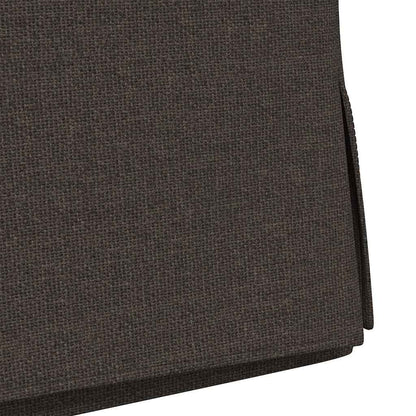 Eetstoelen 2 pcs Donkergrijs 57 x 67 x 98 cm Linnen