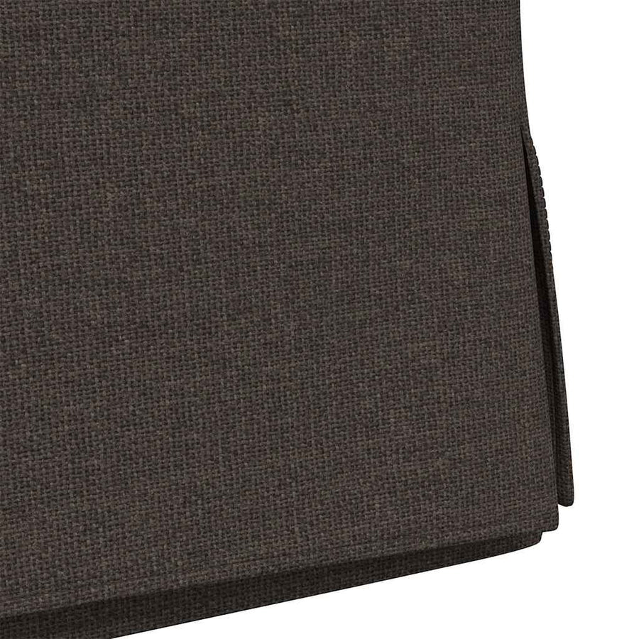 Eetstoelen 2 pcs Donkergrijs 57 x 67 x 98 cm Linnen