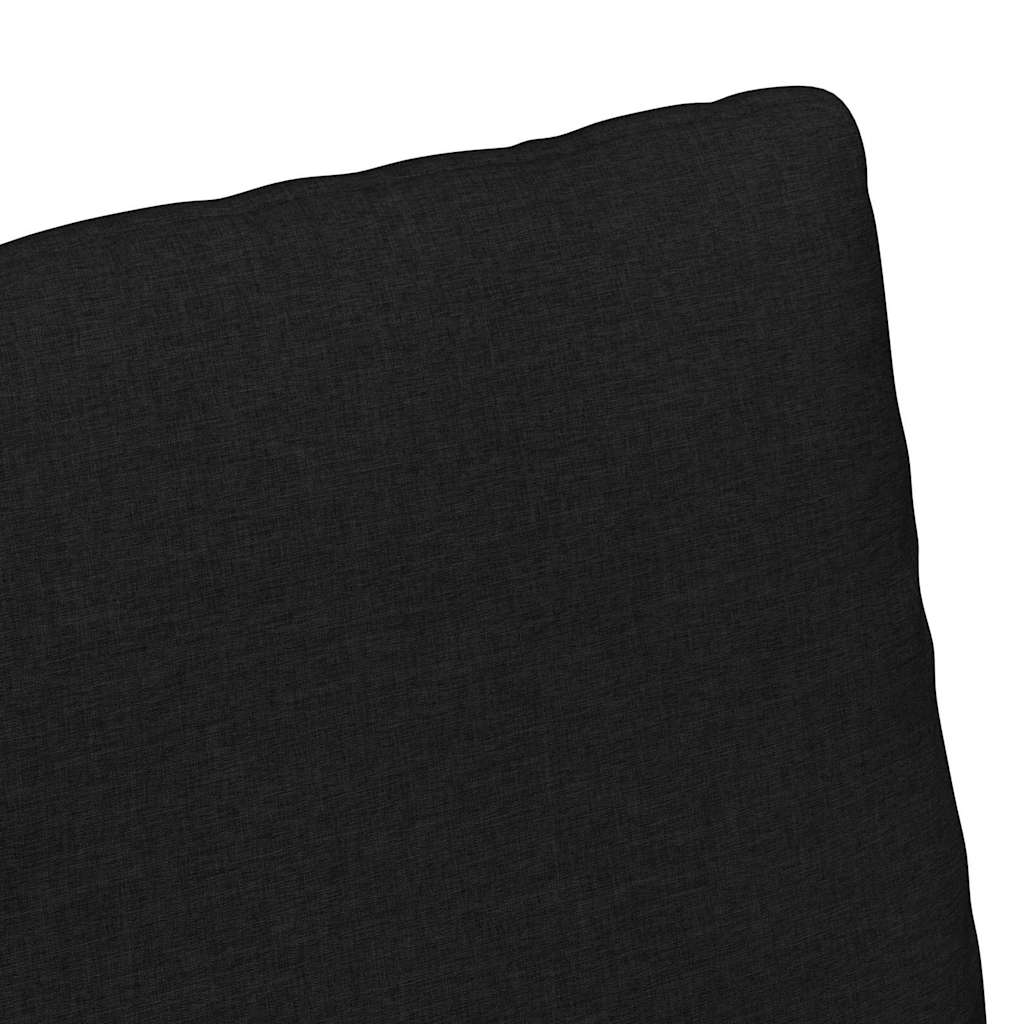 Eetstoelen 2 pcs Zwart 57 x 67 x 98 cm Stof