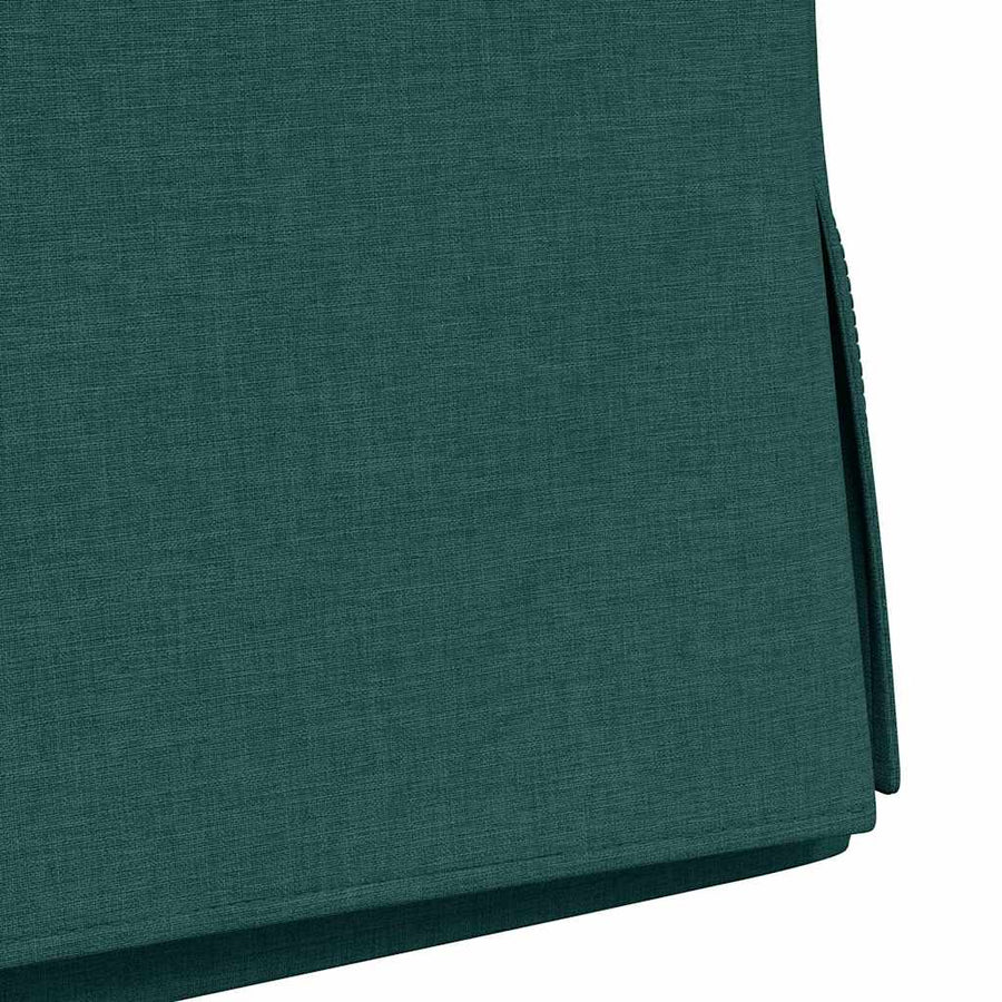 Eetstoelen 2 pcs Donkergroen 57 x 67 x 98 cm Stof