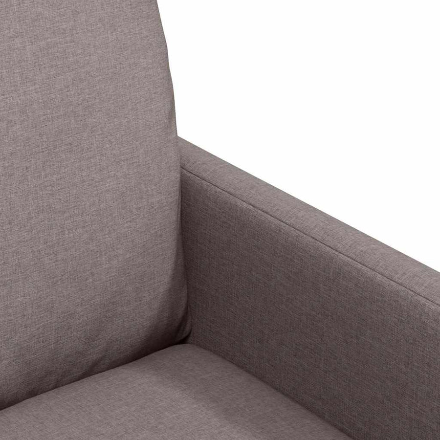Eetstoelen 2 pcs Taupe 57 x 67 x 98 cm Stof