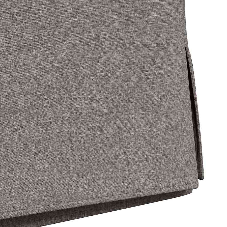Eetstoelen 2 pcs Taupe 57 x 67 x 98 cm Stof
