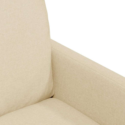 Eetstoelen 2 pcs Crème 57 x 67 x 98 cm Stof