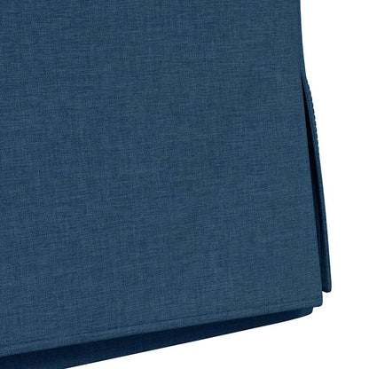Eetstoelen 2 pcs Blauw 57 x 67 x 98 cm Stof