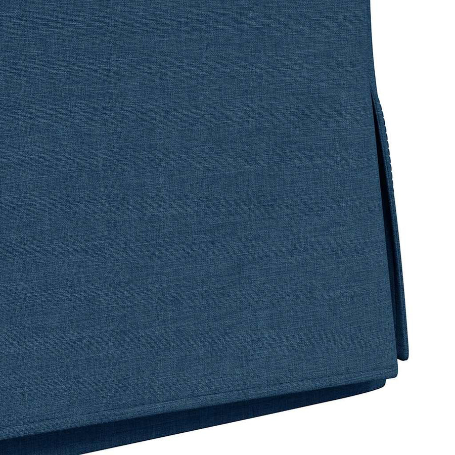 Eetstoelen 2 pcs Blauw 57 x 67 x 98 cm Stof