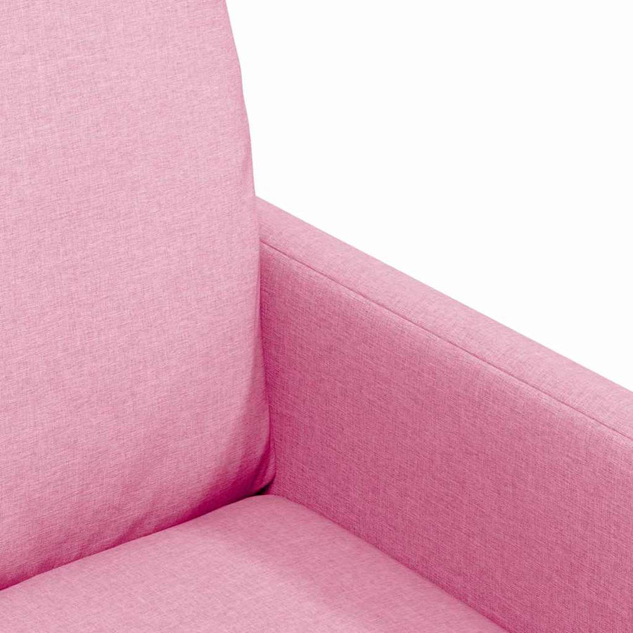 Eetstoelen 2 pcs Roze 57 x 67 x 98 cm Stof