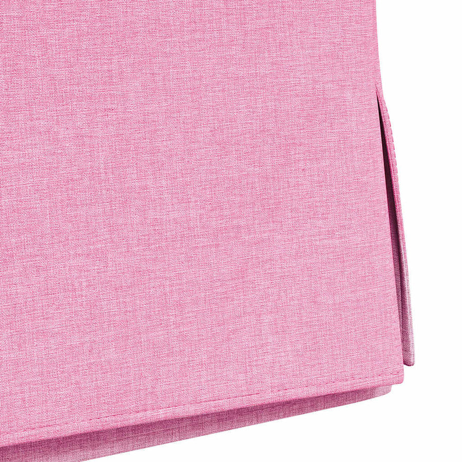 Eetstoelen 2 pcs Roze 57 x 67 x 98 cm Stof