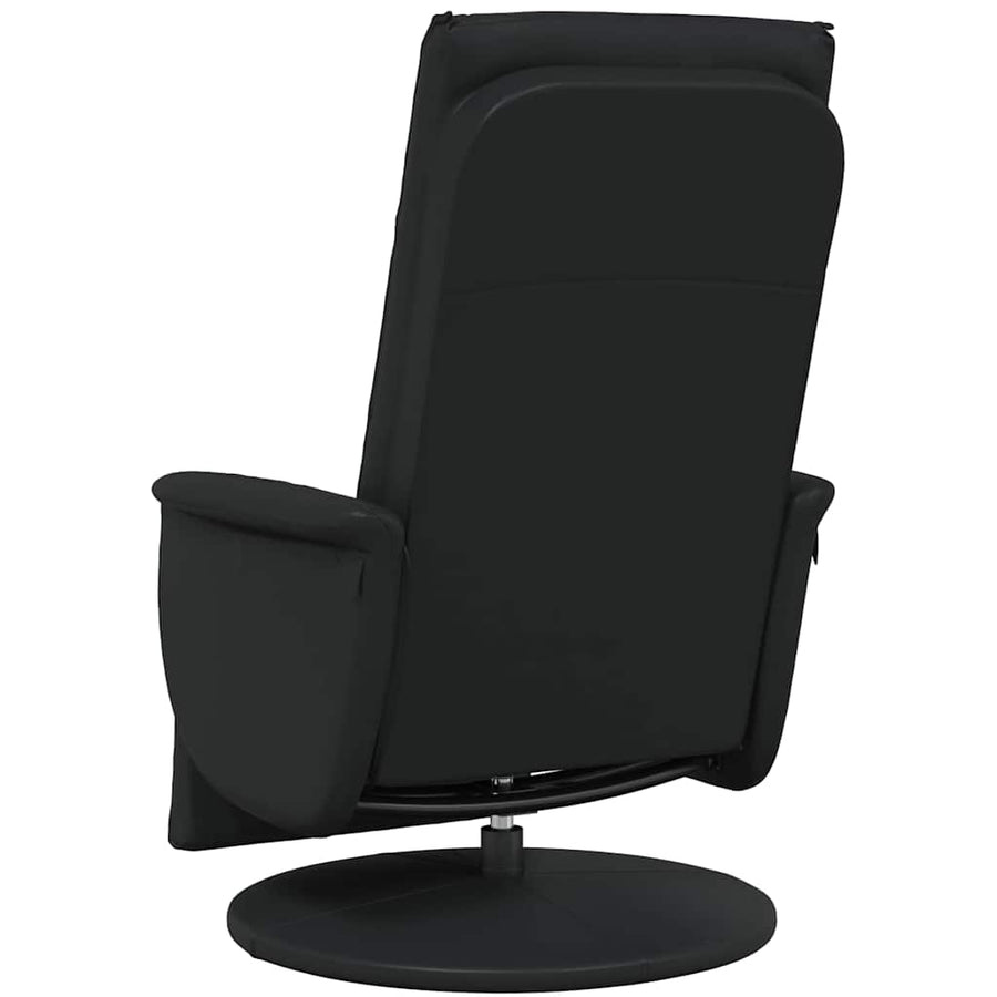 Massage Recliner Stoel Zwart 71 x 90 x 105 cm Nep Leer