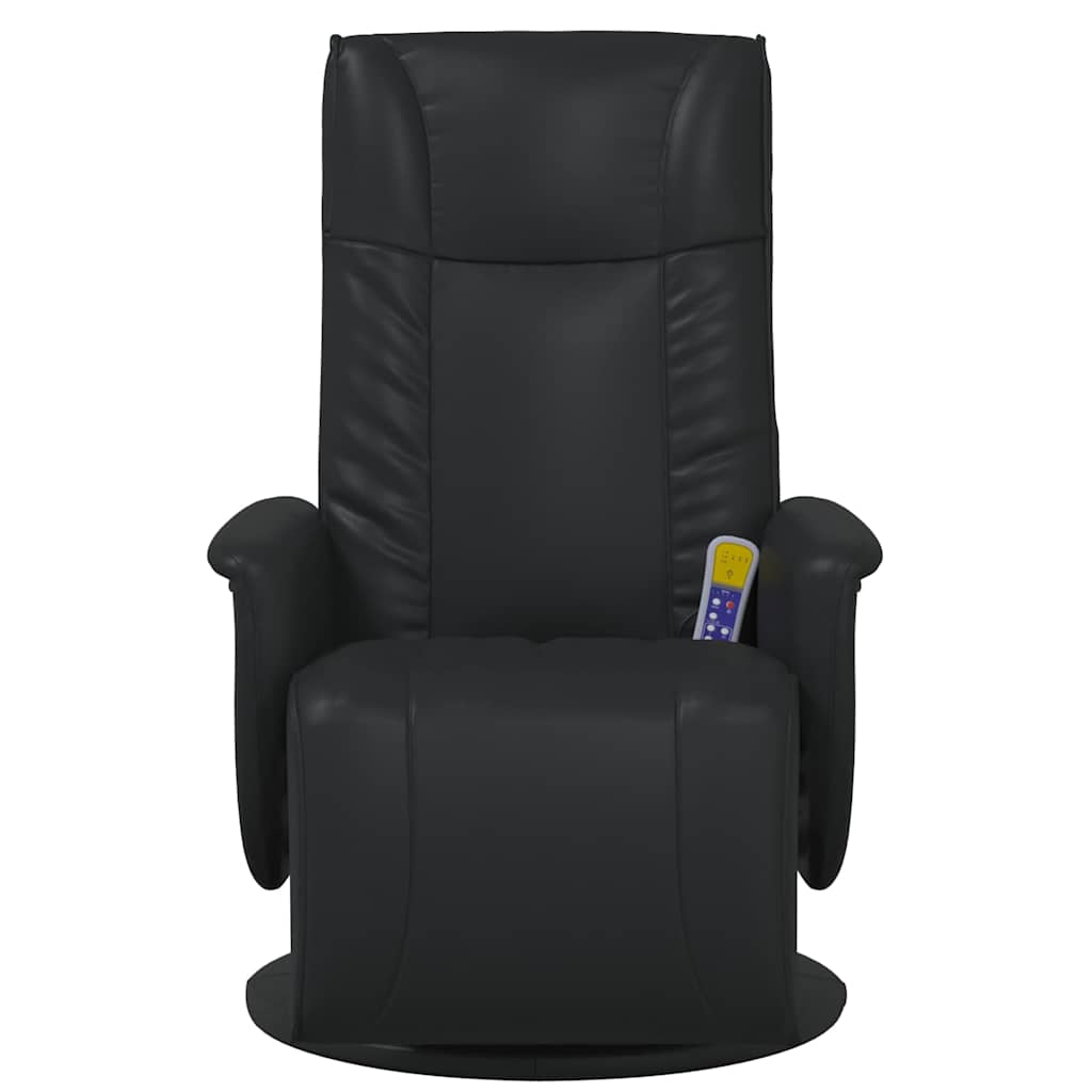 Massage Recliner Stoel Zwart 71 x 90 x 105 cm Nep Leer