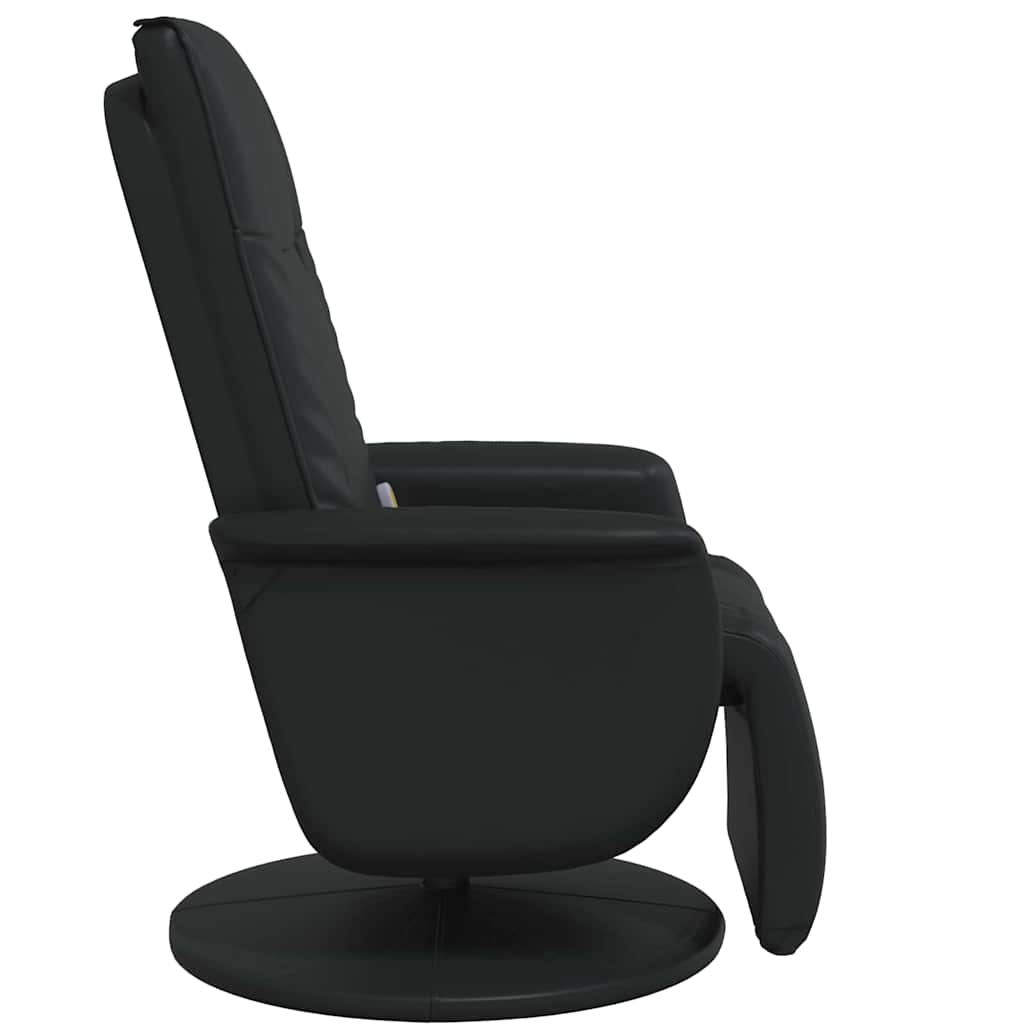 Massage Recliner Stoel Zwart 71 x 90 x 105 cm Nep Leer