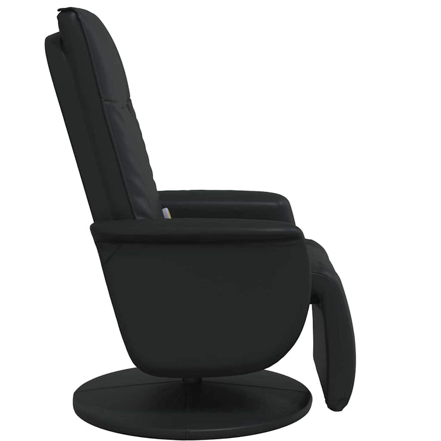 Massage Recliner Stoel Zwart 71 x 90 x 105 cm Nep Leer