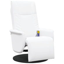 Massage Recliner Stoel Wit 71 x 90 x 105 cm PVC