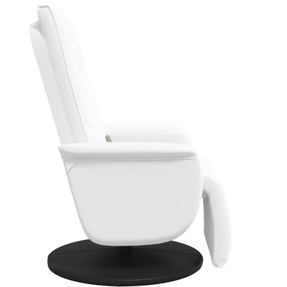 Massage Recliner Stoel Wit 71 x 90 x 105 cm PVC