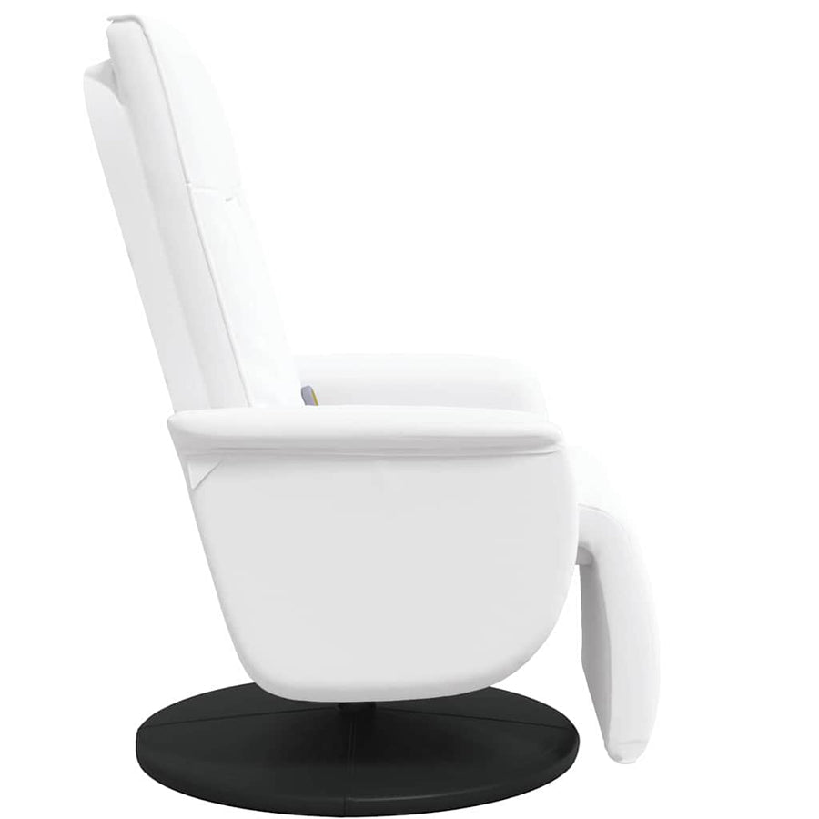 Massage Recliner Stoel Wit 71 x 90 x 105 cm PVC
