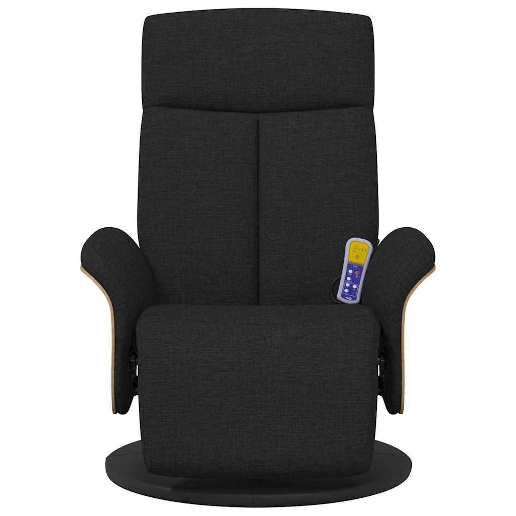 Massage Recliner Stoel Zwart 79 x 87 x 104.5 cm Stof