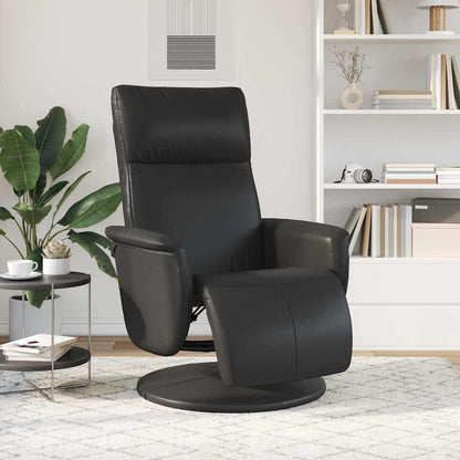 Massage Recliner Stoel Zwart 71 x 90 x 105 cm Nep Leer