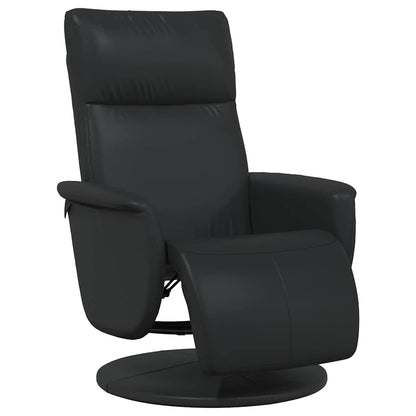 Massage Recliner Stoel Zwart 71 x 90 x 105 cm Nep Leer