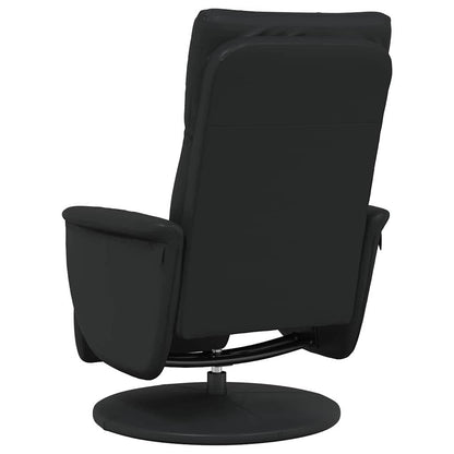 Massage Recliner Stoel Zwart 71 x 90 x 105 cm Nep Leer