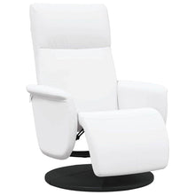 Massage Recliner Stoel Wit 71 x 90 x 105 cm Nep Leer