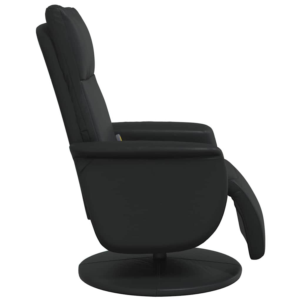 Massage Recliner Stoel Zwart 71 x 90 x 105 cm Nep Leer