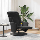 Massagestoel 91x71x105 cm zwart fluweel