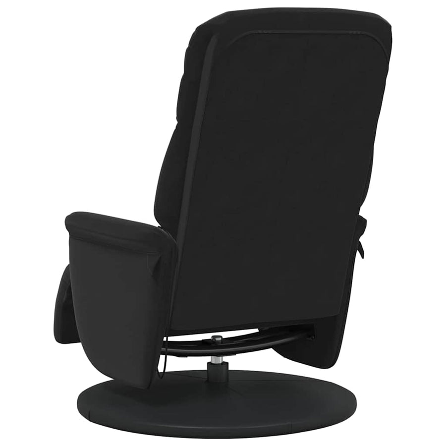 Massage Recliner Stoel Zwart 91 x 71 x 105.5 cm Fluweel