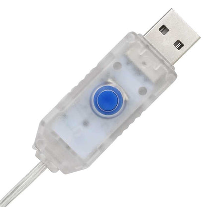 LED Rendieren 4 st 80 LED's Multikleur 44 x 18 x 65,5 cm PET