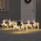 LED rendieren set multikleur 6 stuks
