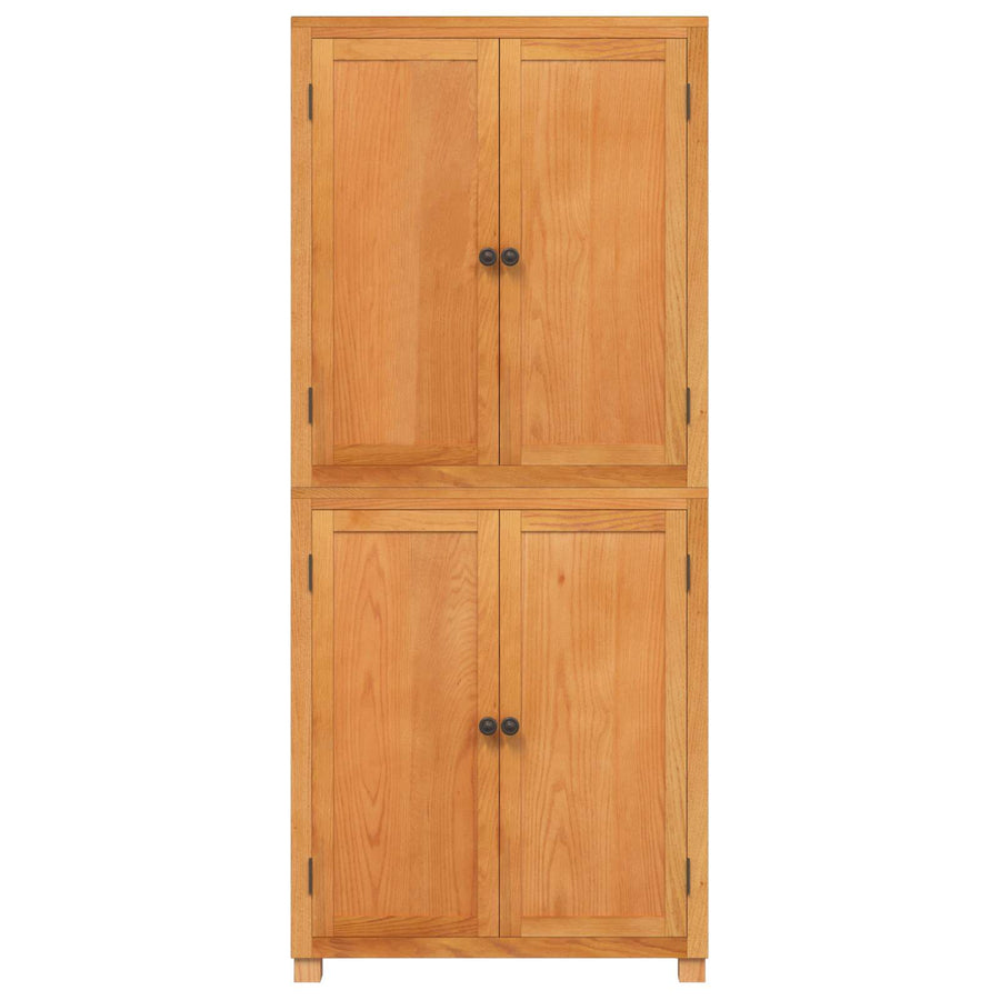 Opslagmeubel Set met opslag met de deur Bruin Bewerkt hout