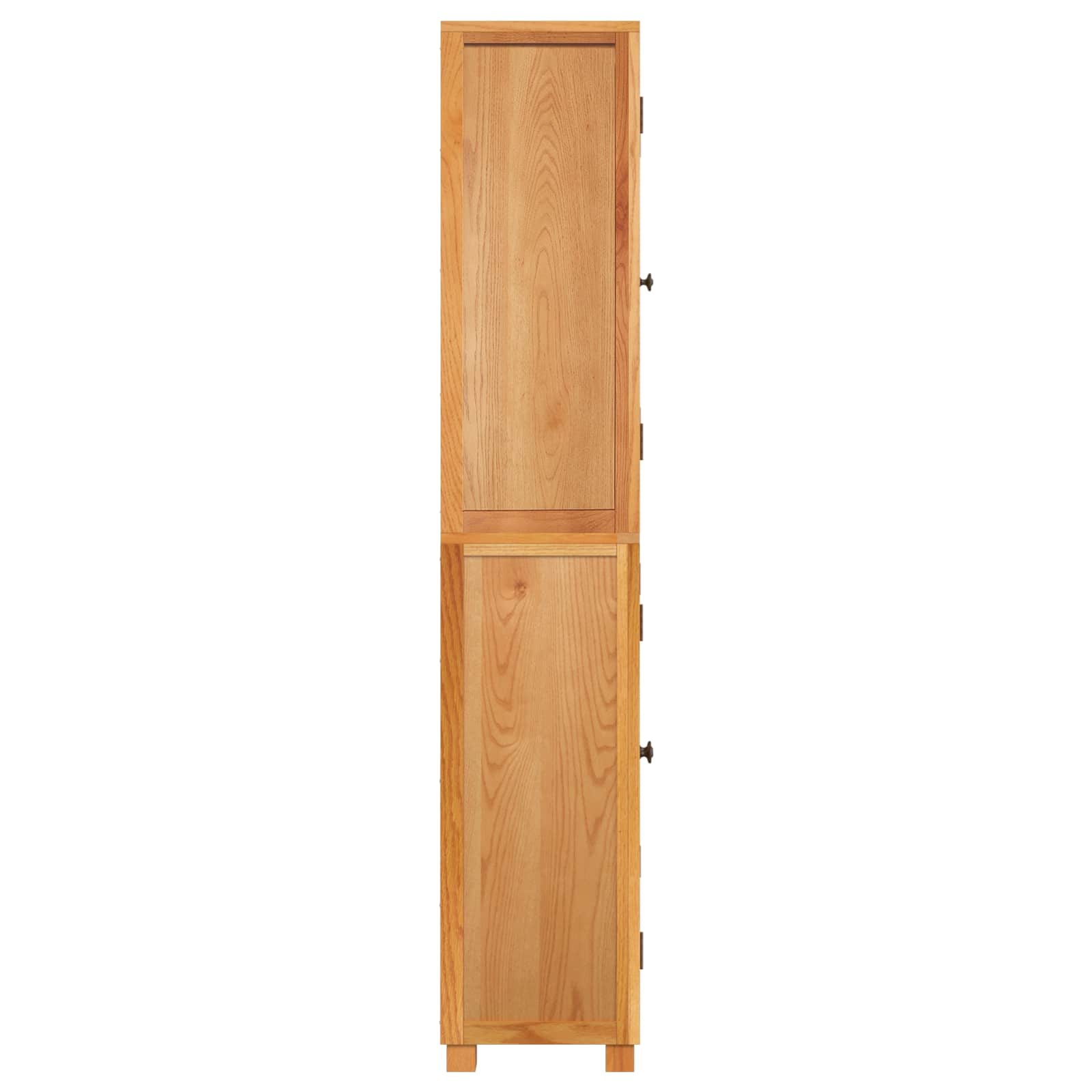 Opslagmeubel Set met opslag met de deur Bruin Bewerkt hout